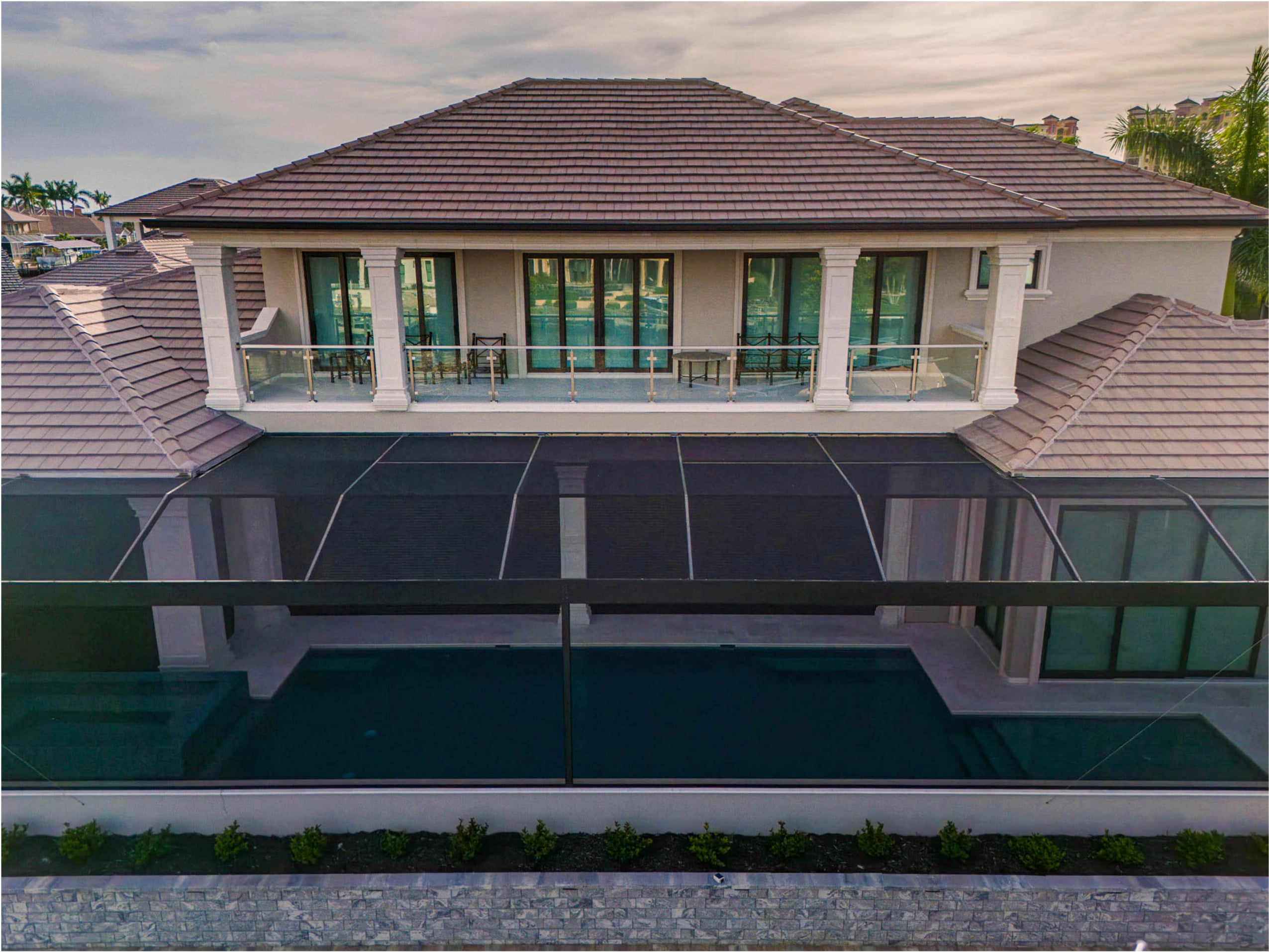 Mediterranean-Style Estate — Architectural Precast — Pelican Bay, Naples