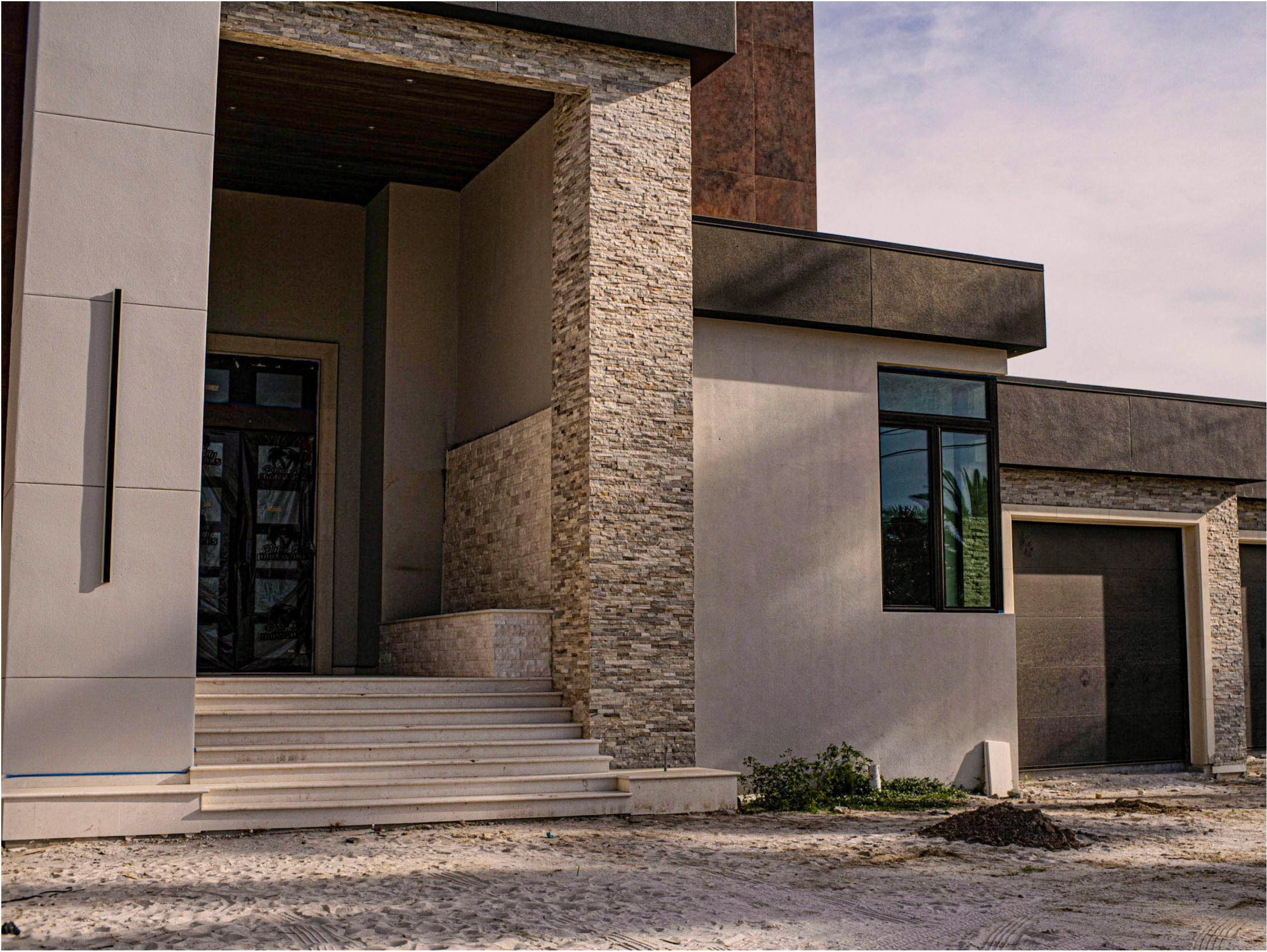 A modern Cape Coral elevation — JBA Precast at residential scale